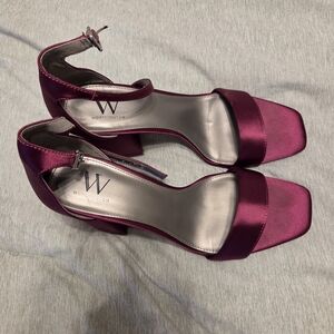 Worthington Women's Pink Satin Heels